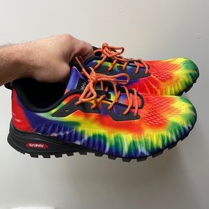 Super fun tie dye sneakers